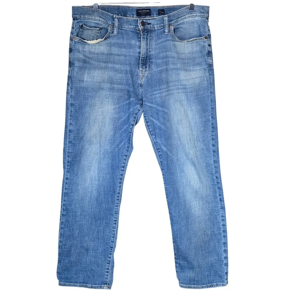 Lucky Brand 363 Vintage Straight Jeans‎ Tag Size 34/30 (Measures 36 x 28)